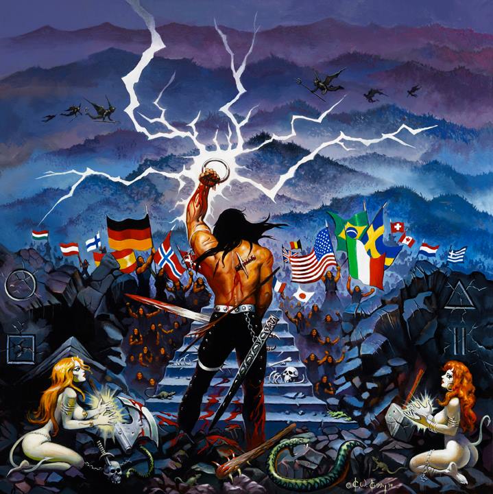 Manowar альбомы картинки